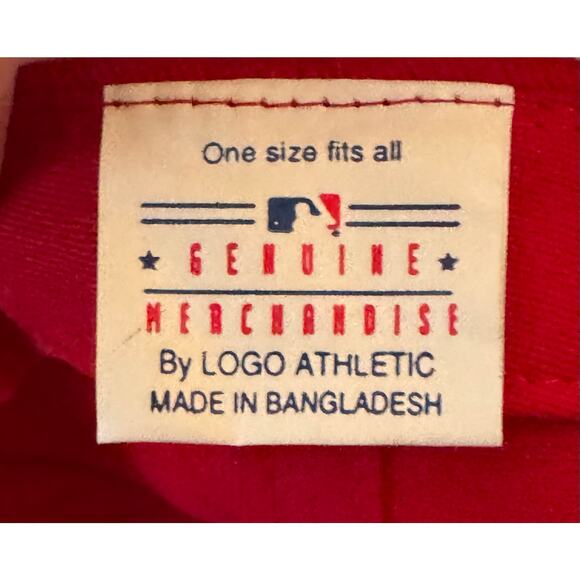 Logo Athletic Cincinnati Reds MLB Strapback Hat - Picture 6 of 7